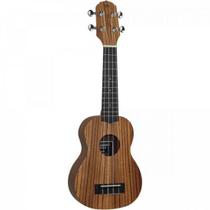 Ukulele Soprano Acústico Zebra Natural Giannini