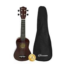 Ukulele Soprano Liverpool Tennessee Acústico Marrom Com Bag