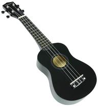 Ukulele Soprano Martin Smith UK-222-BK Preto com Acessórios