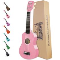 Ukulele, soprano moderno, madeira havaiana de 21 polegadas para iniciantes
