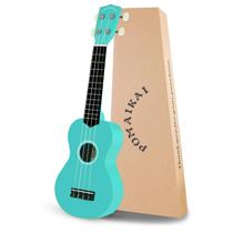 Ukulele Soprano POMAIKAI 21 Polegadas - Kit para Iniciantes com Bolsa de Presente Azul