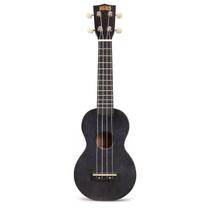 Ukulele soprano série kahiko - preto transparente