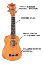 Ukulele Soprano Shelby SU-21M stnt