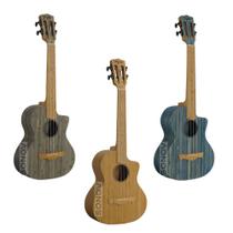 Ukulele soprano tagima serie hawaii laki s acustico bambu