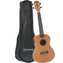 Ukulele Strinberg Tenor Elétrico UK06TE Com Capa