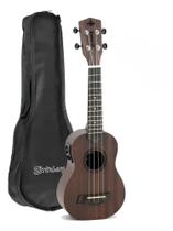 Ukulele Strinberg Uk06se Tos Soprano Elétrico Afinador Capa