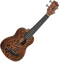 Ukulele tagima - concert sapele 23-k floral 2