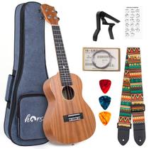 Ukulele Tenor lotmusic Professional de 26 polegadas com acessórios