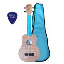 Ukulele Winner Azul Soprano ABS Colors Series + Capa