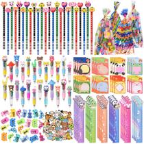 Ulema Kit de Papelaria com 24 Peças de Animais em Estilo Cartoon Ulema Kit de Papelaria com 24 Peças de Animais em Estilo Cartoon