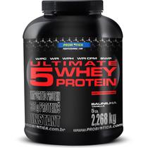 Ultimate 5 Whey Protein Baunilha 2,27kg - Probiótica - Probiotica