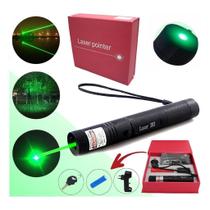 Ultra Caneta Laser Pointer Verde Ultra Forte Alcance 50Km Ultra Caneta Laser Pointer Verde Ultra Forte Alcance 50Km