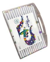 Ultra Canetinhas Profissional Ponta média Estojo 60 1linha Acrilic Maker