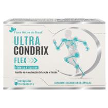 Ultra Condrix Flex Colágeno tipo 2, MSM, Ácido Hialurônico e Vitaminas 60 cápsulas Flora Nativa