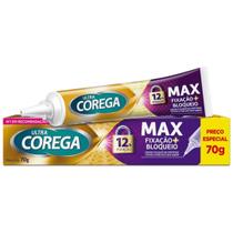 Ultra Corega Creme Fixador Dentaduras Sem Sabor 68g Grande Ultra Corega Creme Fixador Dentaduras Sem Sabor 68g Grande
