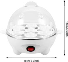 Ultra Cozedor De Ovos Portátil Cozinha A Vapor 7 Ovos 220v