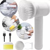 Ultra Escova De Limpeza Elétrica 5 Em 1 Lava Louça Usb 110v/220v Original Ultra Escova De Limpeza Elétrica 5 Em 1 Lava Louça Usb 110v/220v Original