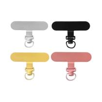 Ultra-fino 360 graus Cordão Rotativo De Aço Inoxidável Para Celular Com Suporte Para Cartão E