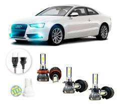 Ultra Led Nano 22000lm Audi A5 2007-2016 Alto Baixo Milha