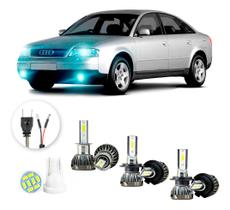 Ultra Led Nano 22000lm Audi A6 1997-2001 Alto Baixo Milha