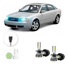 Ultra Led Nano 22000lm Audi A6 2002-2004 Alto Baixo H7 H7
