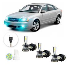 Ultra Led Nano 22000lm Audi A6 2002-2004 Alto Baixo Milha