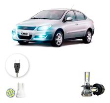 Ultra Led Nano 22000lm Chery Cielo 2011-2012 Farol De Milha