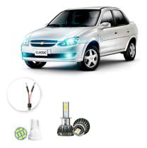 Ultra Led Nano 22000lm Chevrolet Classic 2010-2016 Milha