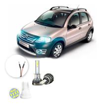 Ultra Led Nano 22000lm Citroen C3 2009-2012 Farol De Milha