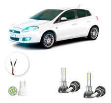 Ultra Led Nano 22000lm Fiat Bravo 2010-2016 Alto Baixo H1 H1