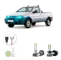 Ultra Led Nano 22000lm Fiat Strada G3 2004-2008 Alto Baixo