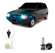 Ultra Led Nano 22000lm Fiat Uno 1985-1990 Alto Baixo H4 Ultra Led Nano 22000lm Fiat Uno 1985-1990 Alto Baixo H4
