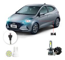 Ultra Led Nano 22000lm Hyundai Hb20 2020-2022 Alto Baixo