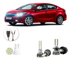 Ultra Led Nano 22000lm Kia Cerato 2017-2021 Alto Baixo Ultra Led Nano 22000lm Kia Cerato 2017-2021 Alto Baixo