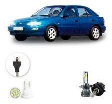 Ultra Led Nano 22000lm Kia Sephia 1992-1997 Farol Alto Baixo