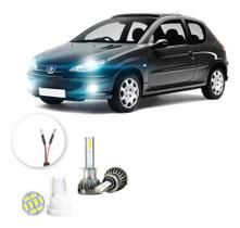 Ultra Led Nano 22000lm Peugeot 206 2004-2008 Farol Milha