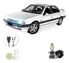 Ultra Led Nano 22000lm Peugeot 405 1988-1995 Alto Baixo H4
