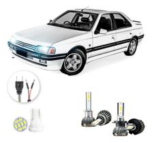 Ultra Led Nano 22000lm Peugeot 405 1988-1995 Alto Baixo