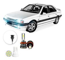 Ultra Led Nano 22000lm Peugeot 405 1988-1995 Farol Milha