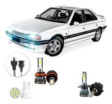 Ultra Led Nano 22000lm Peugeot 405 1988-95 Alto Baixo Milha
