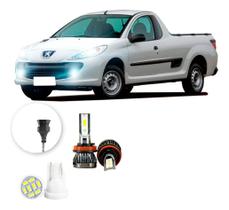 Ultra Led Nano 22000lm Peugeot Hoggar 2010-2014 Farol Milha
