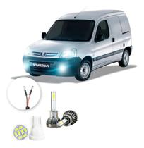 Ultra Led Nano 22000lm Peugeot Partner 1999-2009 Farol Milha