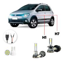 Ultra Led Nano 22000lm Volkswagen Crossfox 2008-2014 H1 H7