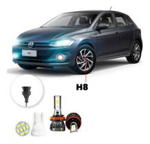 Ultra Led Nano 22000lm Volkswagen Polo 2018-2021 Farol Milha Ultra Led Nano 22000lm Volkswagen Polo 2018-2021 Farol Milha