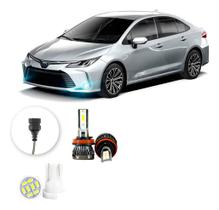 Ultra Led Nano Toyota Corolla 2018-2022 H11 22000lm Milha