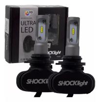 Ultra led shocklight lâmpada automotiva farol 6000k branca aplicação alto baixo ou milha selecione encaixe