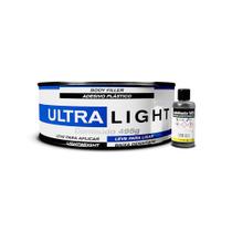Ultra light adesivo plástico corrige imperfeições 495gr maxi rubber