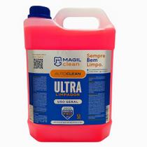 Ultra Limpador Autoclean 5L Magil Clean Limpeza Extratora Estofados Tapete Pisos Desengraxante