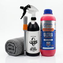 Ultra Limpador AutoClean MagilClean Com Sigma Sprayer 360 Graus Microfibra e Pincel Kit Detalhamento
