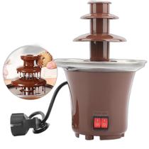 Ultra Máquina Fondue Chocolate Profissional Cascata 220V Ultra Máquina Fondue Chocolate Profissional Cascata 220V